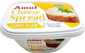 Amul cheese spread, Yummy Plain